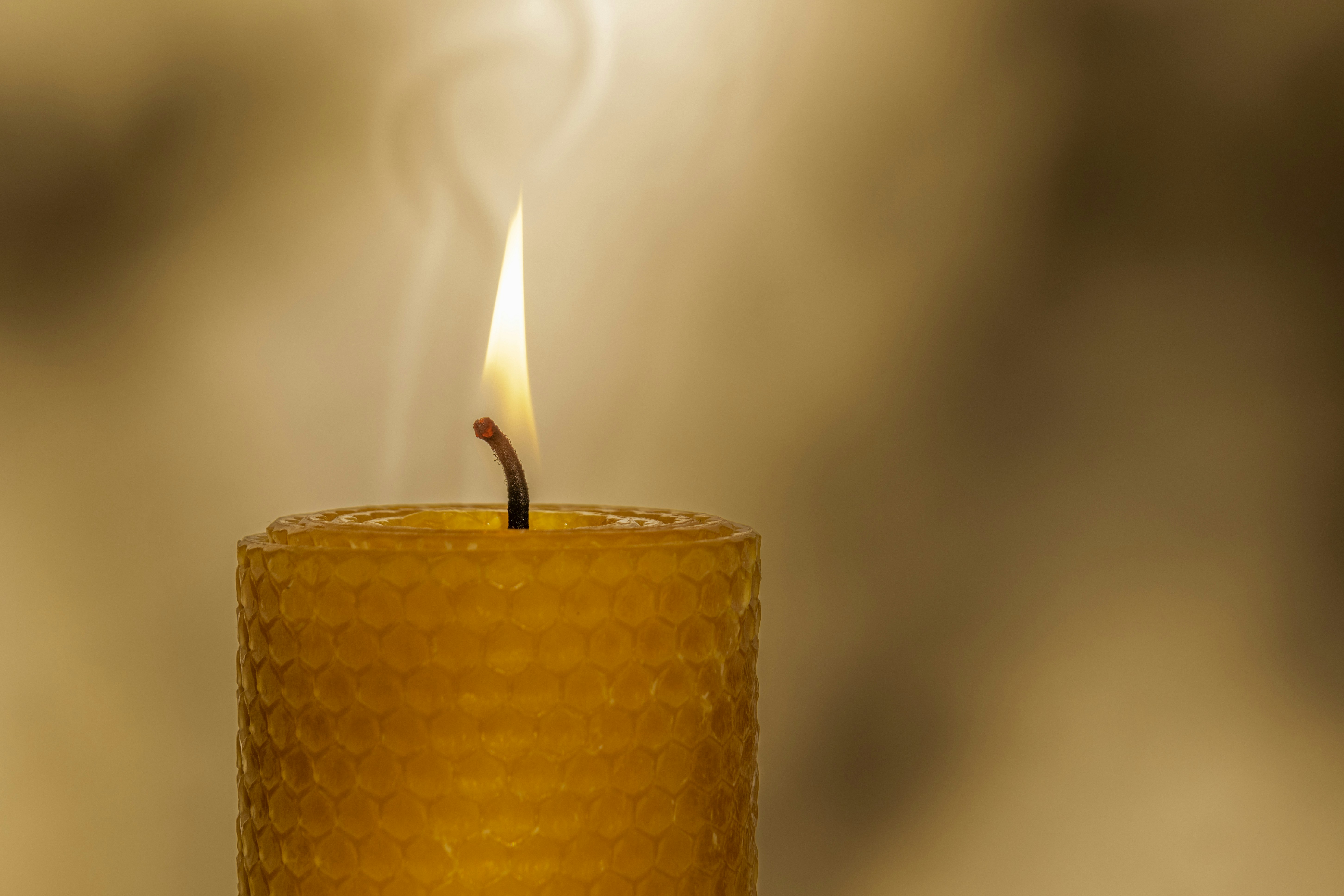 Beeswax Candle